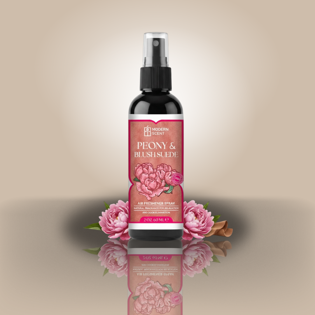 Peony & Blush Suede Air Freshener