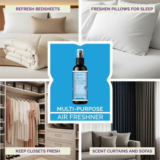 Blue Cotton Candy Air Freshener